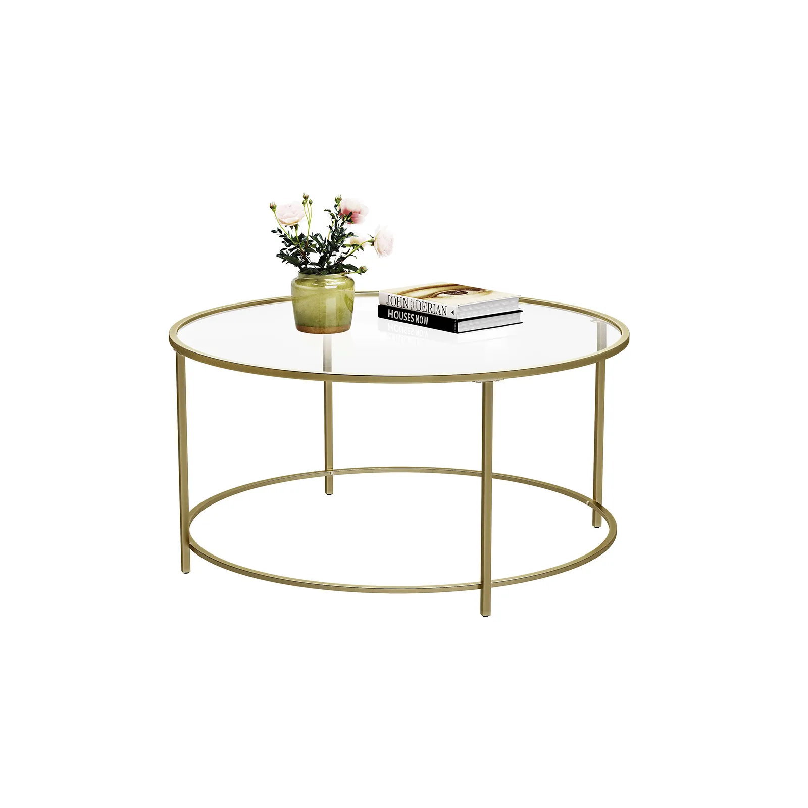 Round Glass Coffee Table LGT21G 2 balduloftaslt Round Glass Coffee Table LGTG