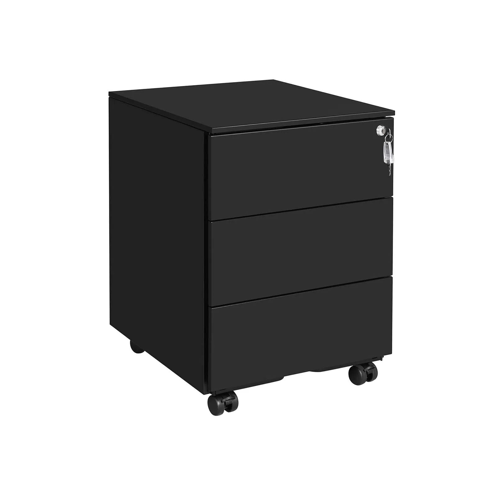 Mobile Lockable File Cabinet OFC63BK 2 balduloftaslt Mobile Lockable File Cabinet OFCBK