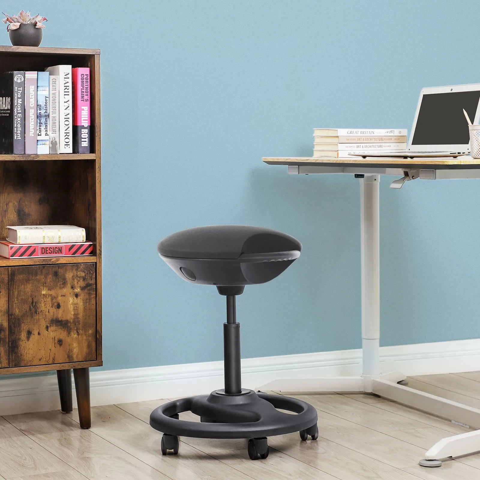Ergonomischer Arbeitshocker hohenverstellbar OSC06BK 4 balduloftaslt Ergonomischer Arbeitshocker hohenverstellbar OSCBK