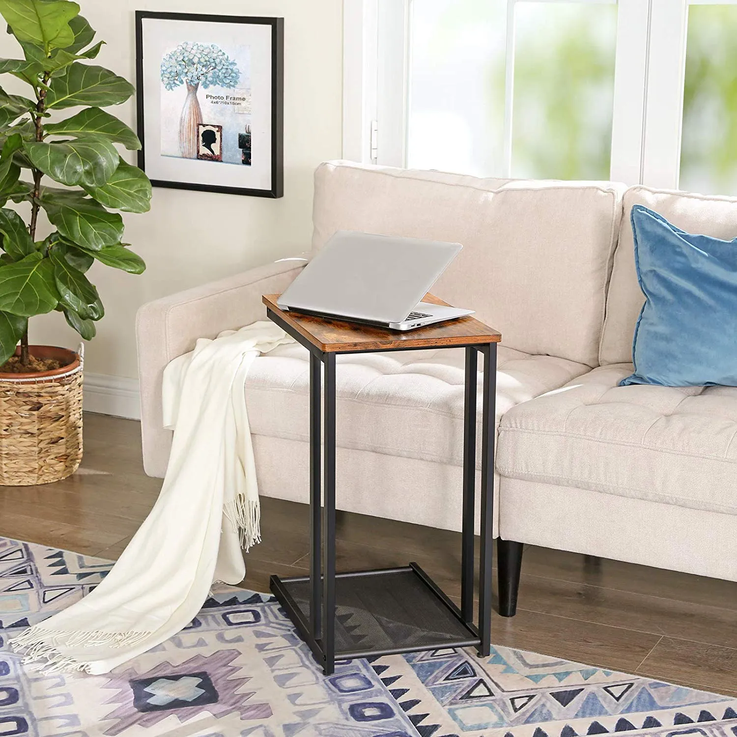 Mesh Shelf Side Table LNT51X 3 balduloftaslt Mesh Shelf Side Table LNTX