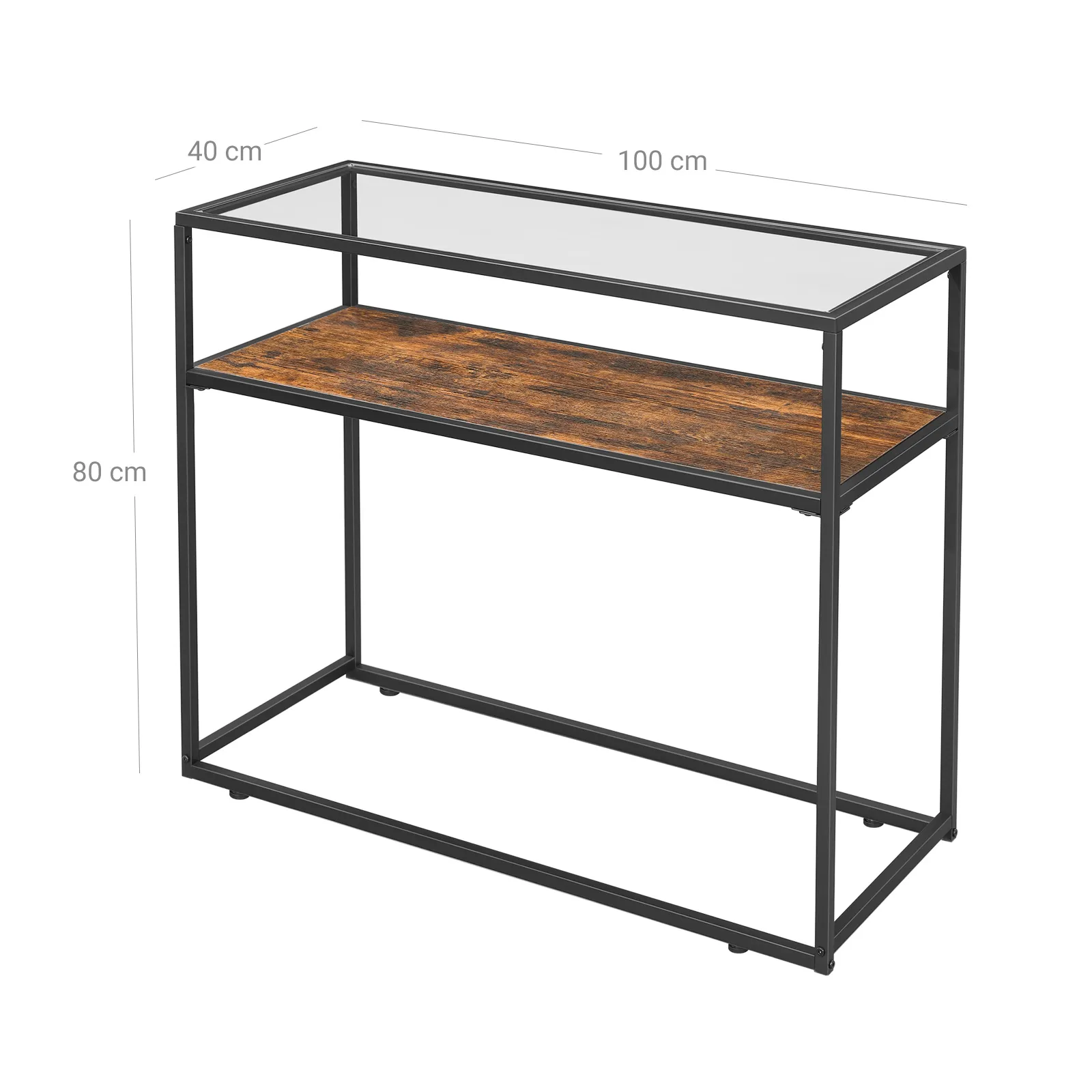Konsolentisch aus Hartglas LNT10BX 7 balduloftaslt Konsolentisch aus Hartglas LNTBX