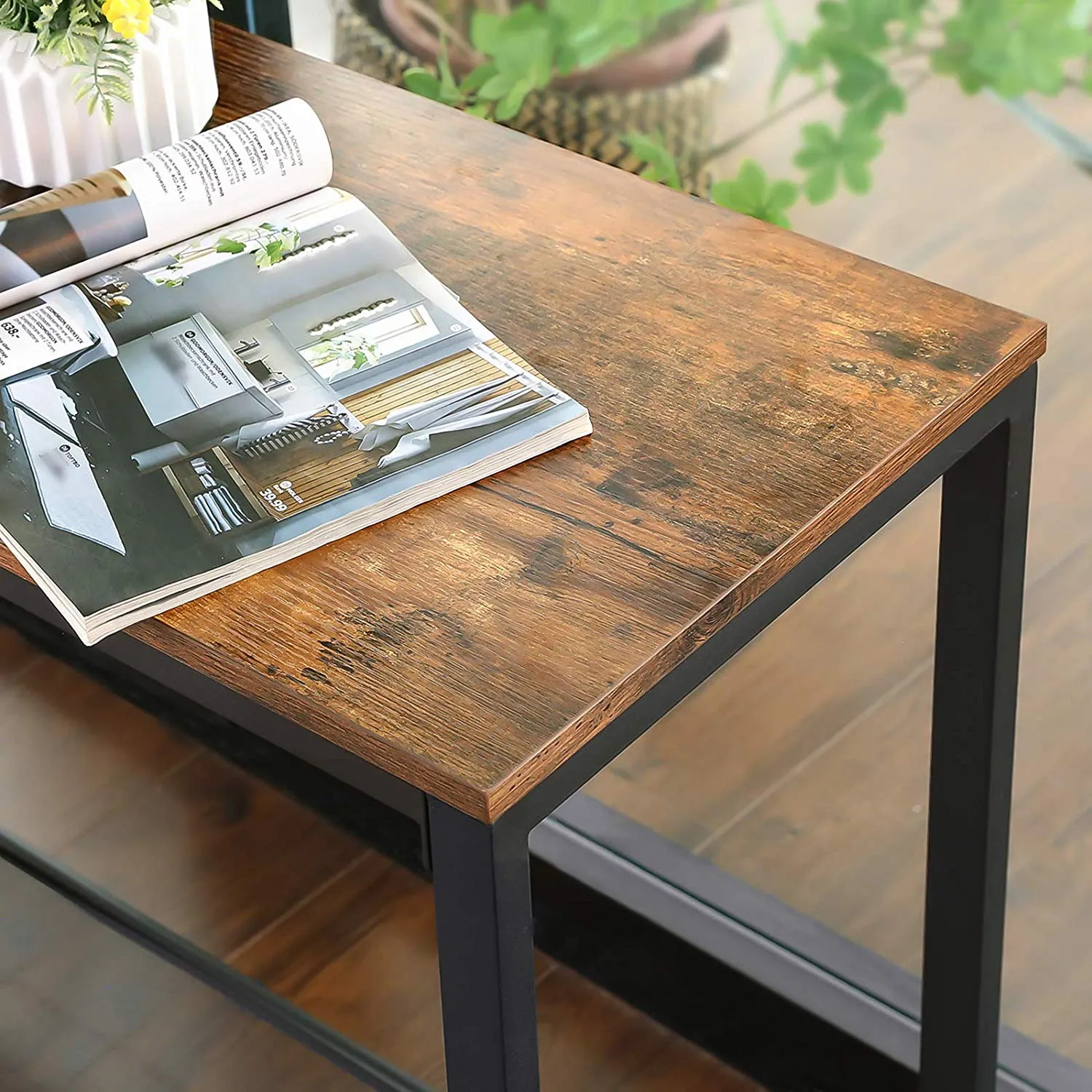 Mesh Shelf Console Table LNT86X 6 balduloftaslt Mesh Shelf Console Table LNTX
