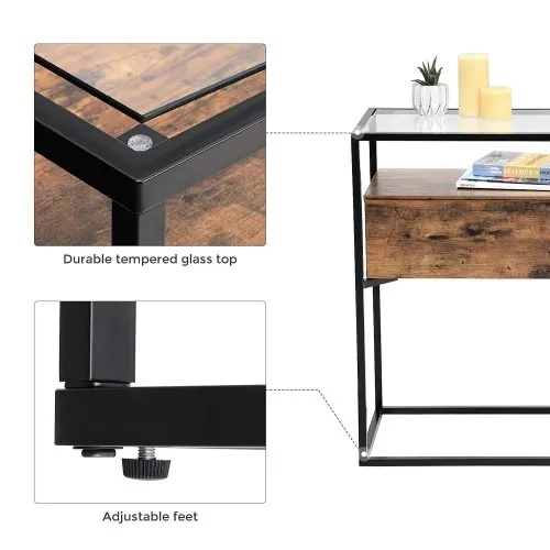 Industrial Console Table LNT11BX 6 balduloftaslt Industrial Console Table LNTBX