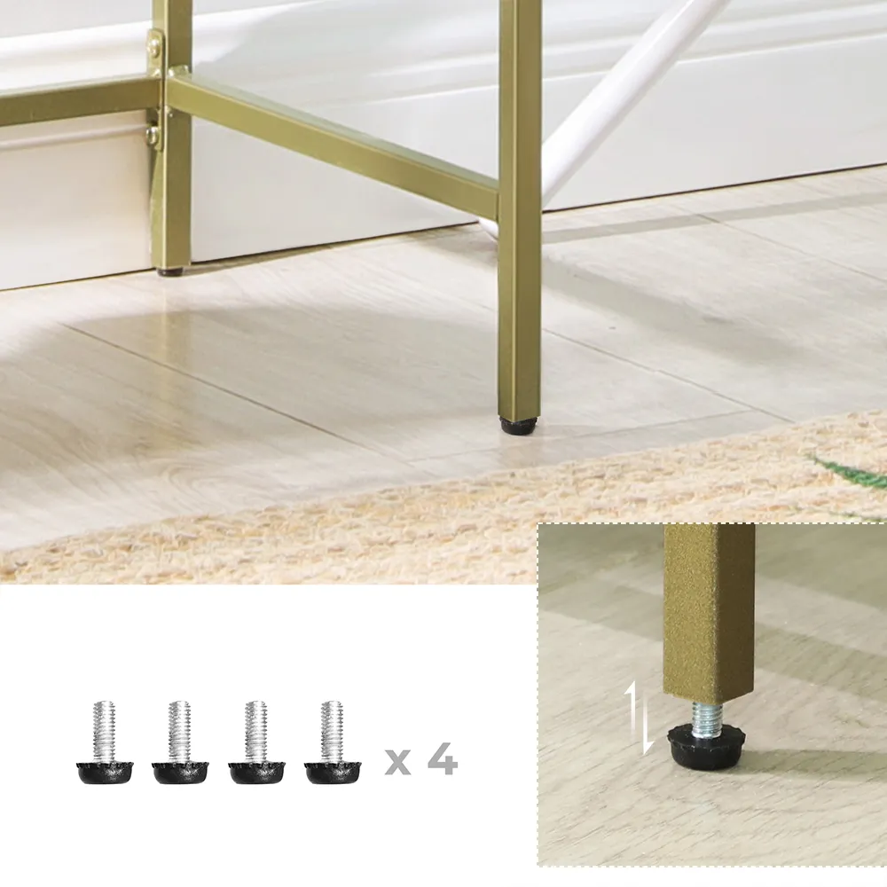 Standregal aus Hartglas LGT28G 5 balduloftaslt Standregal aus Hartglas LGTG