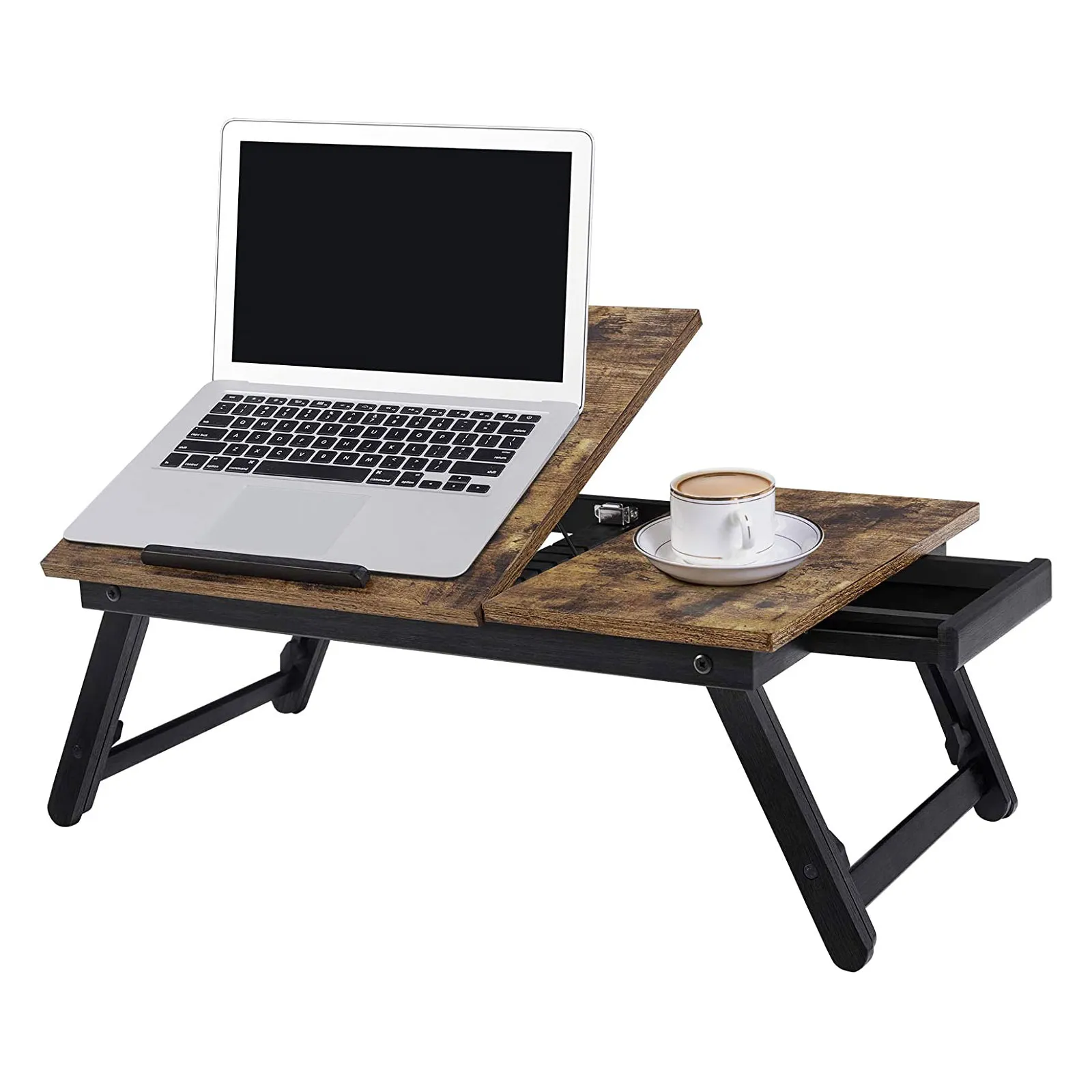Nešiojamo kompiuterio staliukas rudas iki 15.6 colio kompiuteriui Laptoptisch LLDB