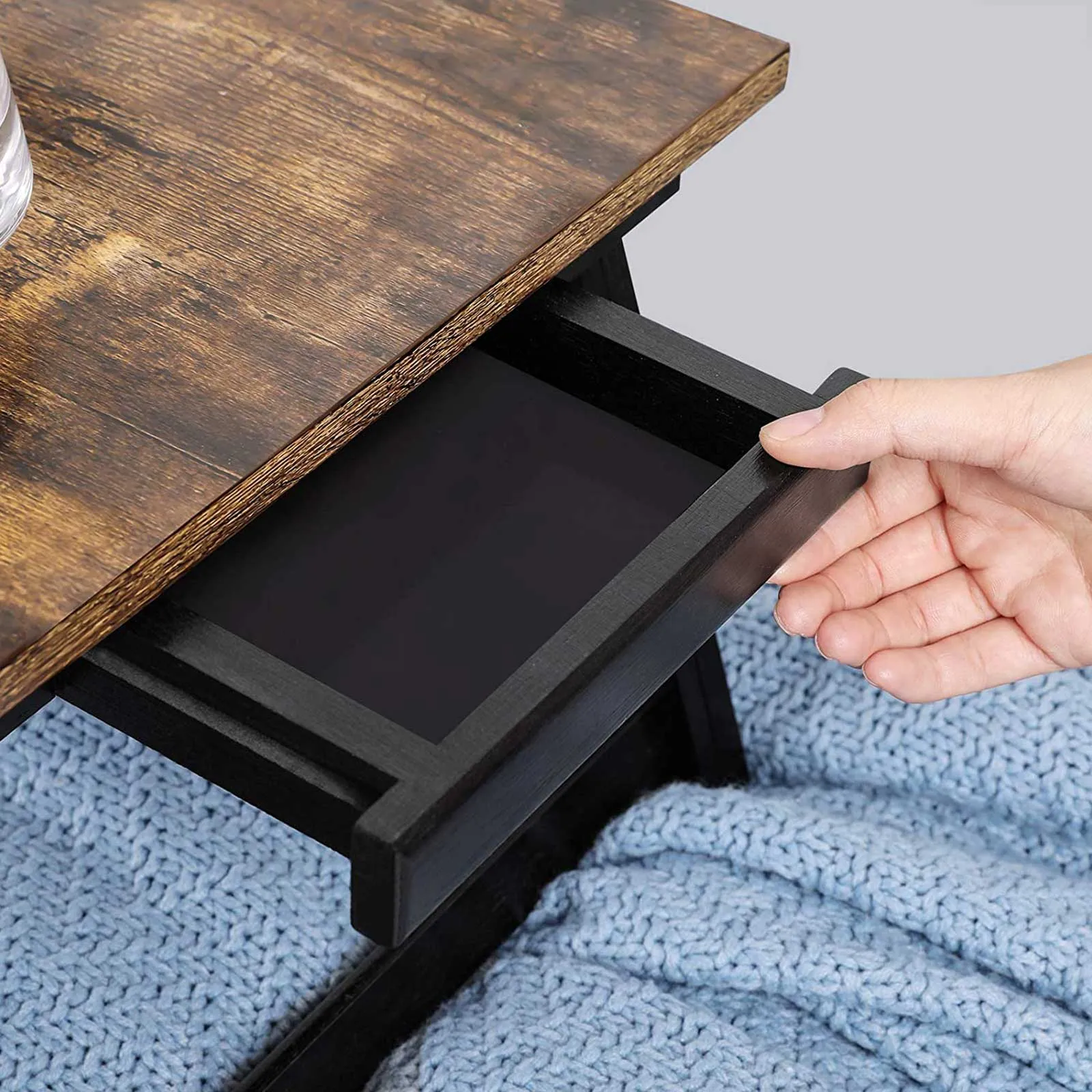 Nešiojamo kompiuterio staliukas rudas iki 15.6 colio kompiuteriui Laptoptisch LLDB