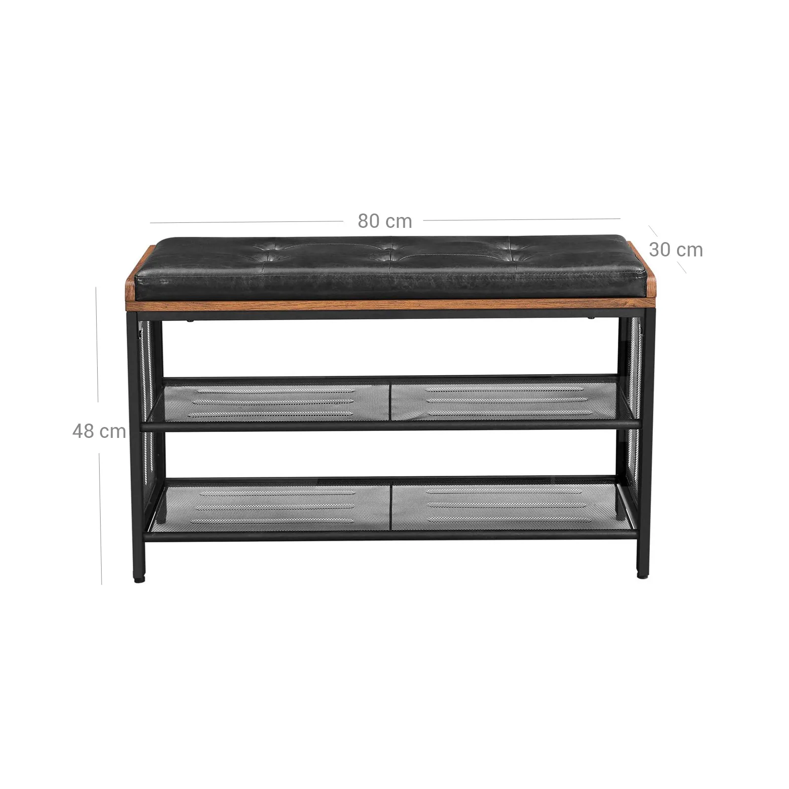 Mesh Shelf Shoe Bench LBS75X 7 balduloftaslt Mesh Shelf Shoe Bench LBSX