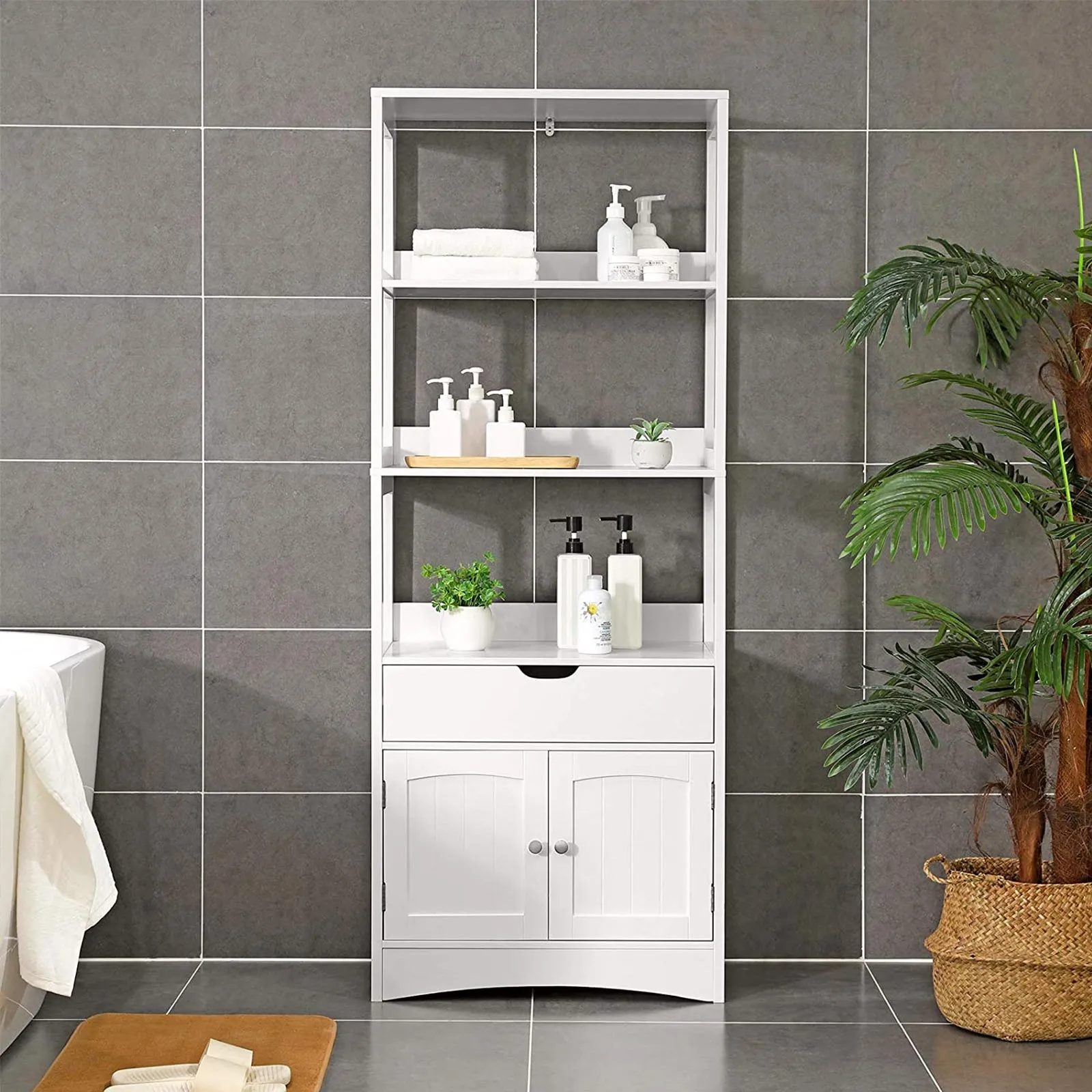Schrank mit 3 offenen Faechern BBC67WT 4 balduloftaslt Schrank mit offenen Faechern BBCWT