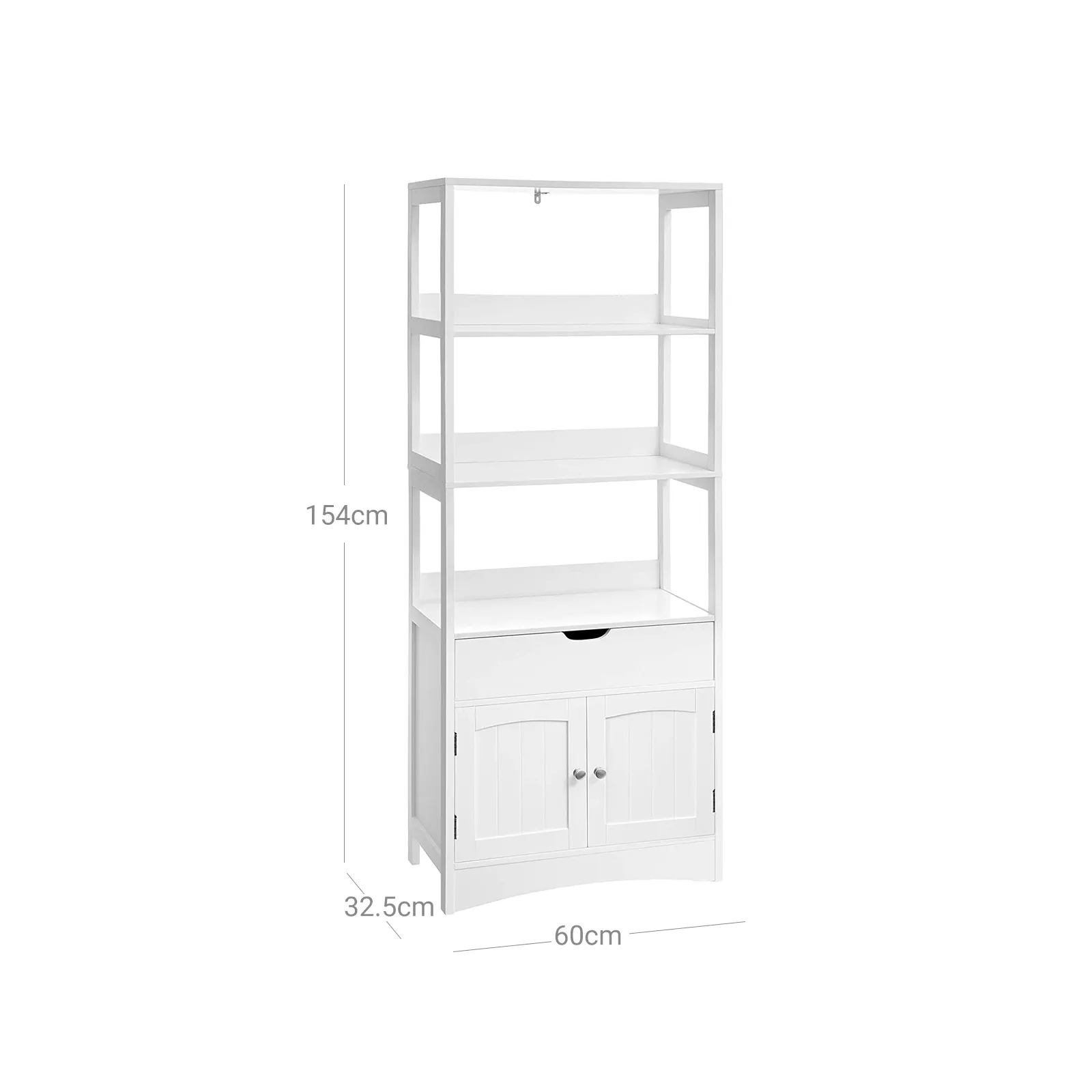Schrank mit 3 offenen Faechern BBC67WT 7 balduloftaslt Schrank mit offenen Faechern BBCWT