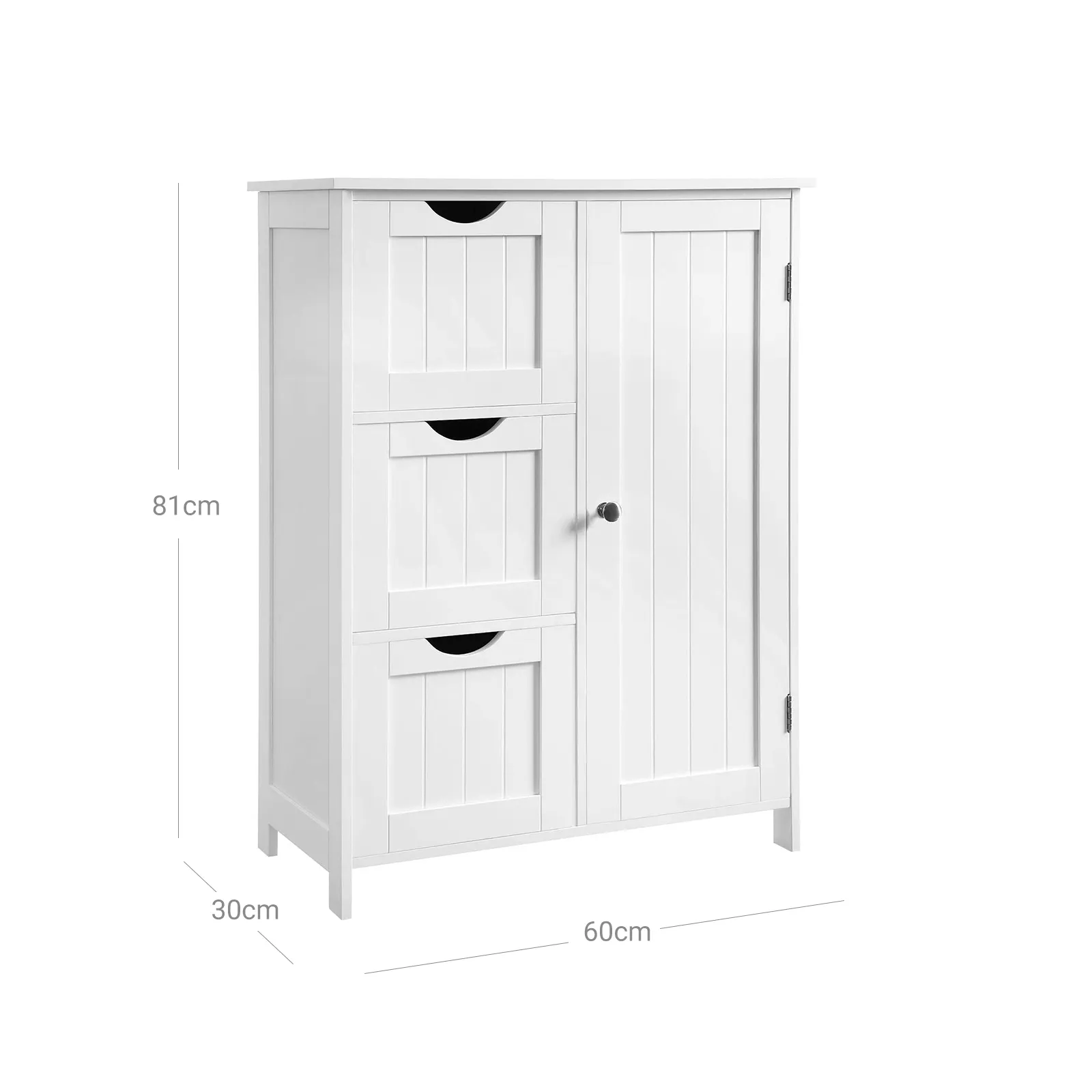 Schrank mit 3 grossen Schubladen BBC49WT 7 balduloftaslt Schrank mit grossen Schubladen BBCWT