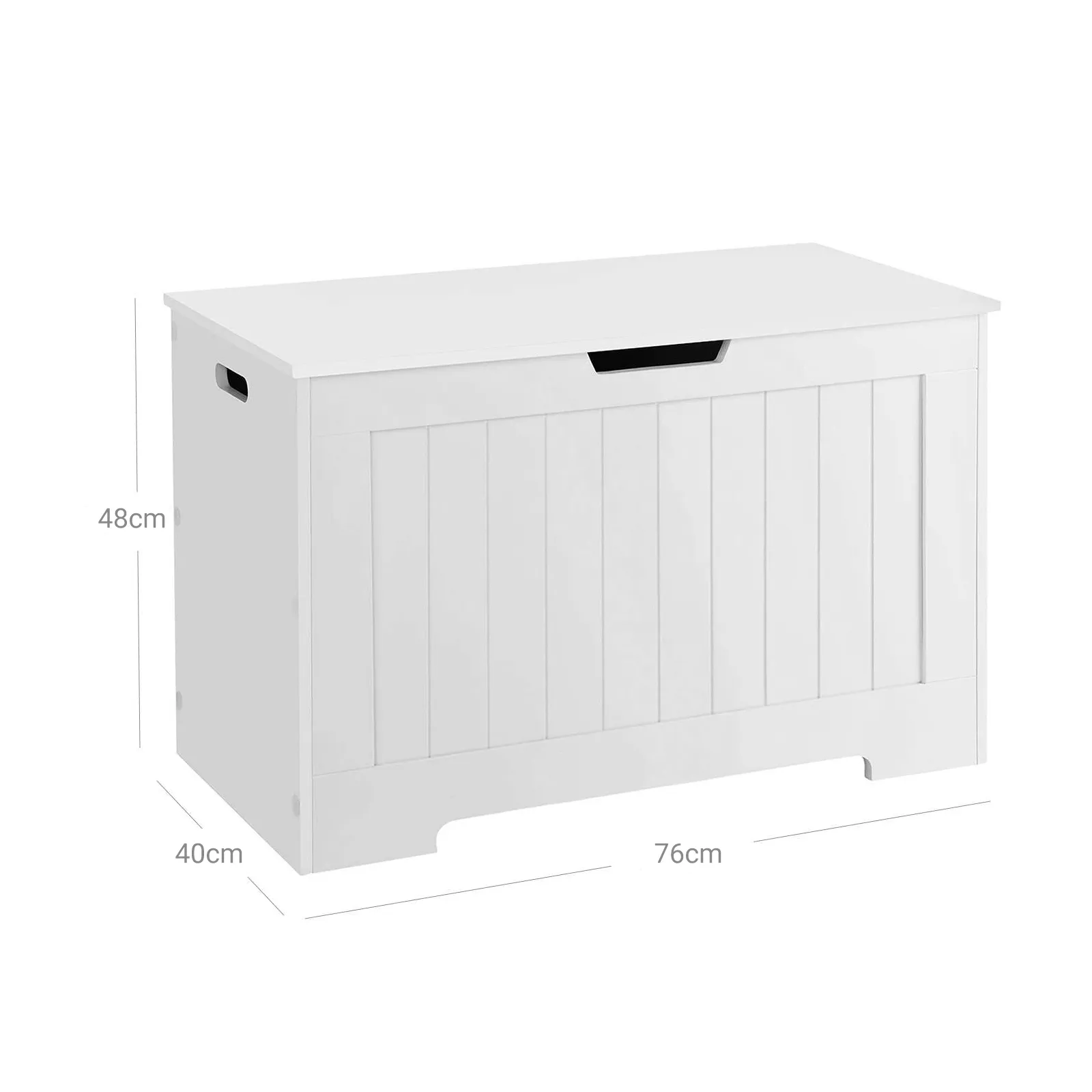Truhe aus MDF Weiss LHS11WT 6 balduloftaslt Truhe aus MDF Weiss LHSWT