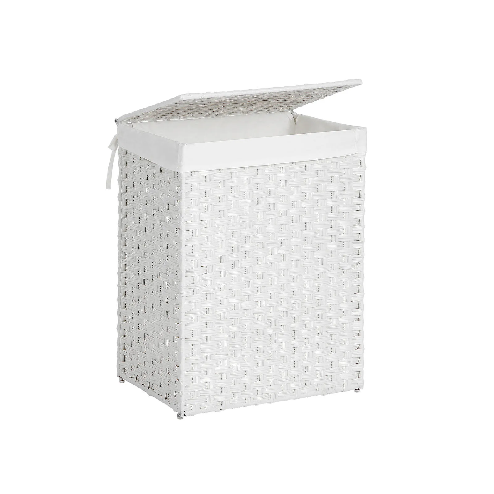 Laundry Basket with Handles LCB51WT 2 balduloftaslt Laundry Basket with Handles LCBWT
