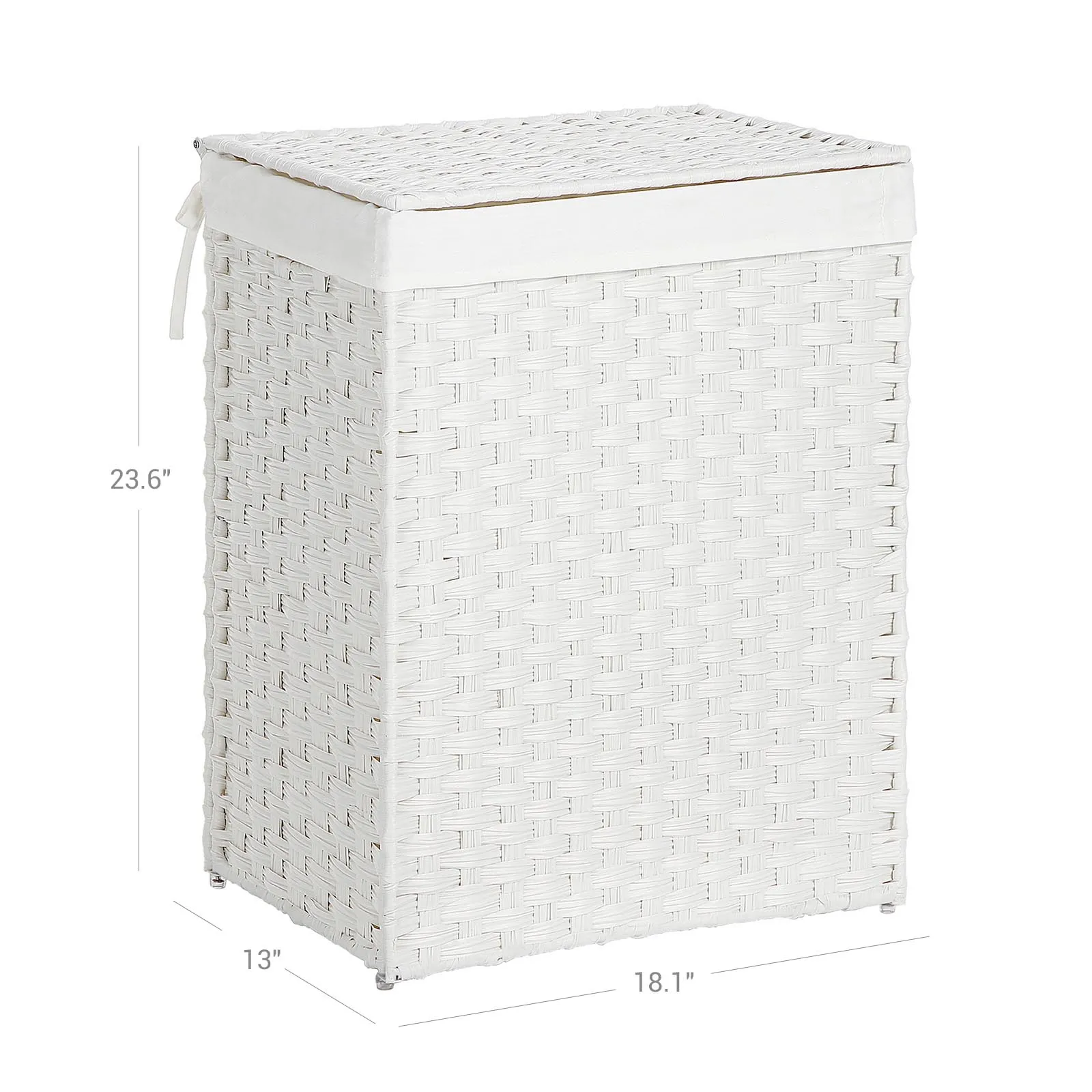 Laundry Basket with Handles LCB51WT 7 balduloftaslt Laundry Basket with Handles LCBWT