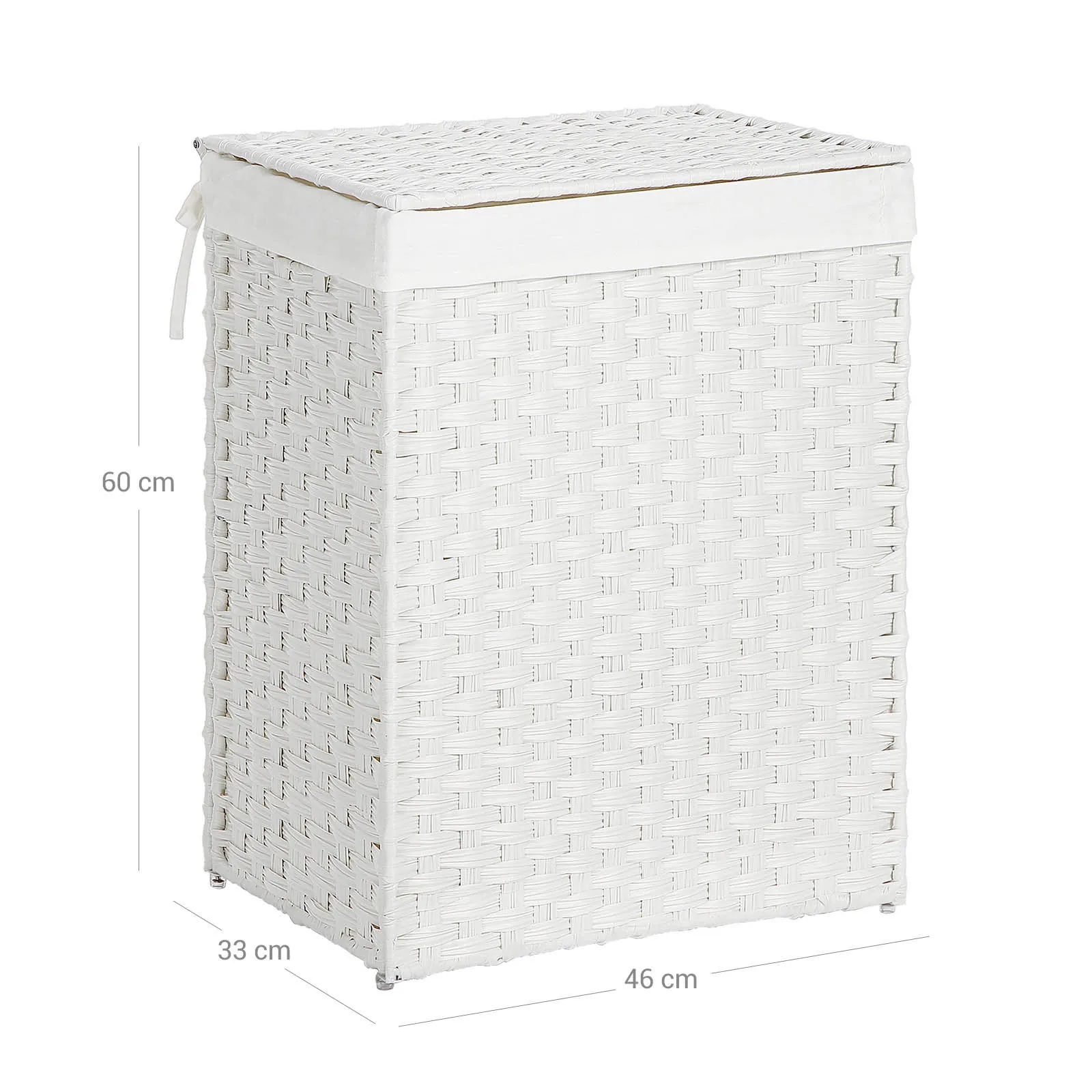 Laundry Basket with Handles LCB51WT 8 balduloftaslt Laundry Basket with Handles LCBWT