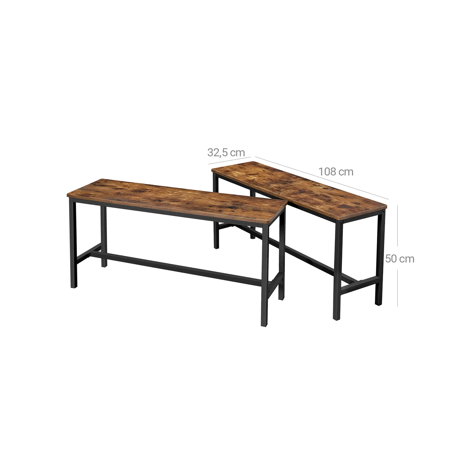 Double Table Benches KTB33X 7 balduloftaslt Double Table Benches KTBX