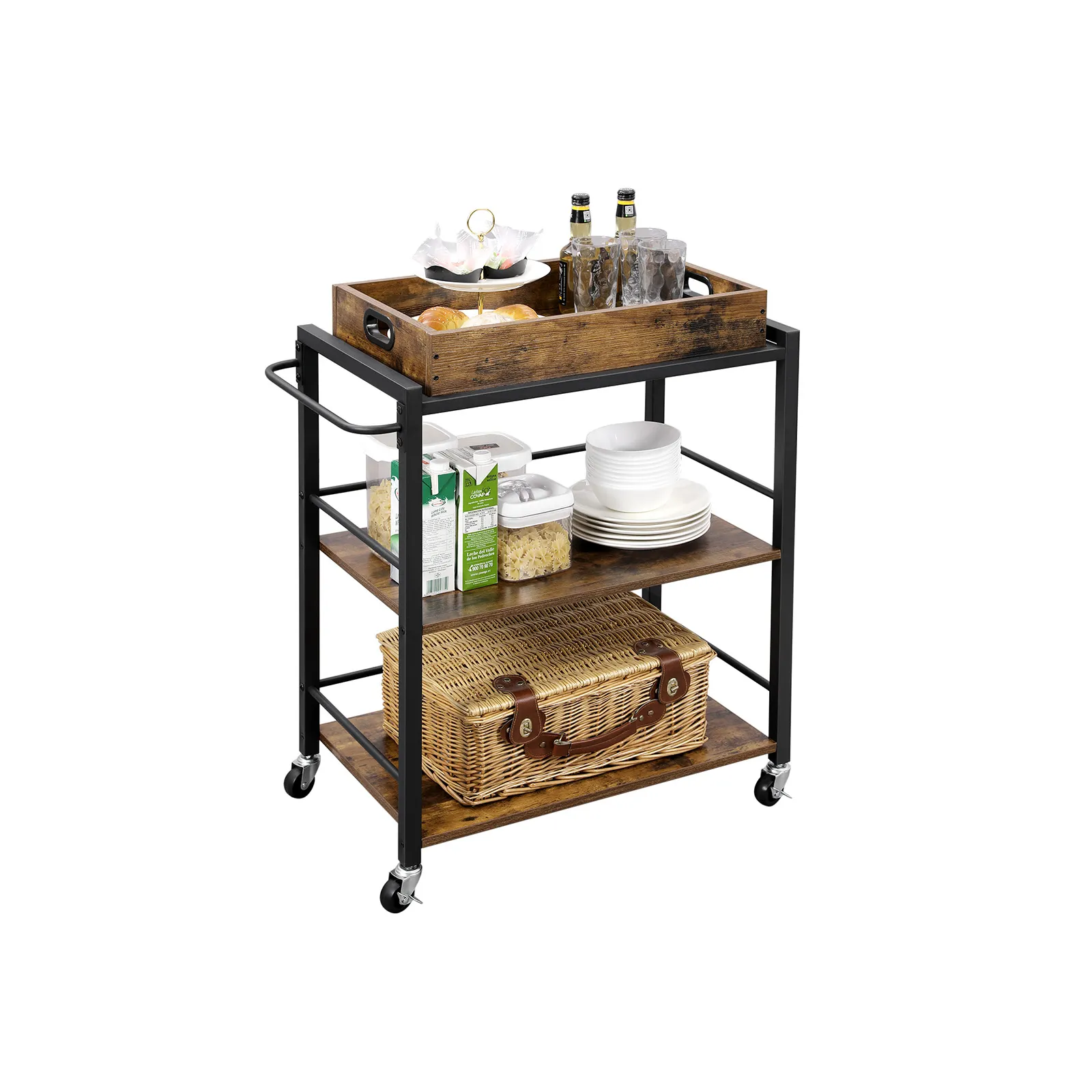 Universal Casters Kitchen Cart LRC72X 2 balduloftaslt Universal Casters Kitchen Cart LRCX
