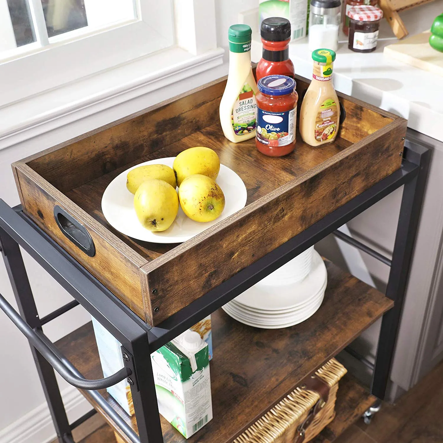 Universal Casters Kitchen Cart LRC72X 6 balduloftaslt Universal Casters Kitchen Cart LRCX