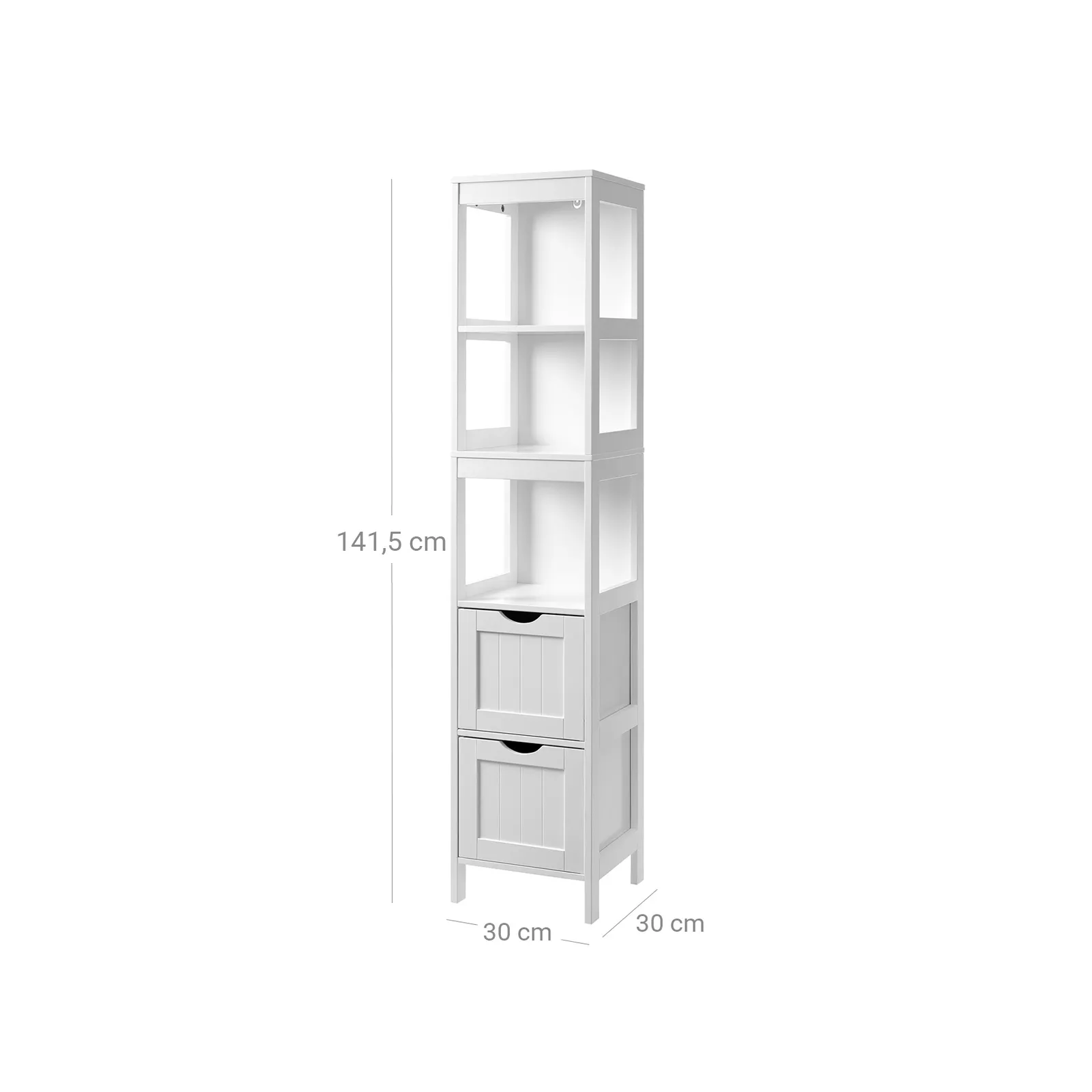 Tall Bathroom Cabinet BBC66WT 7 balduloftaslt Tall Bathroom Cabinet BBCWT