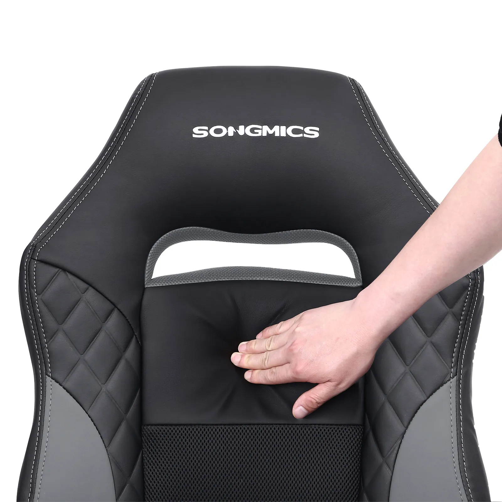 Black Grey Office Chair OBG38BG 5 balduloftaslt Black Grey Office Chair OBGBG
