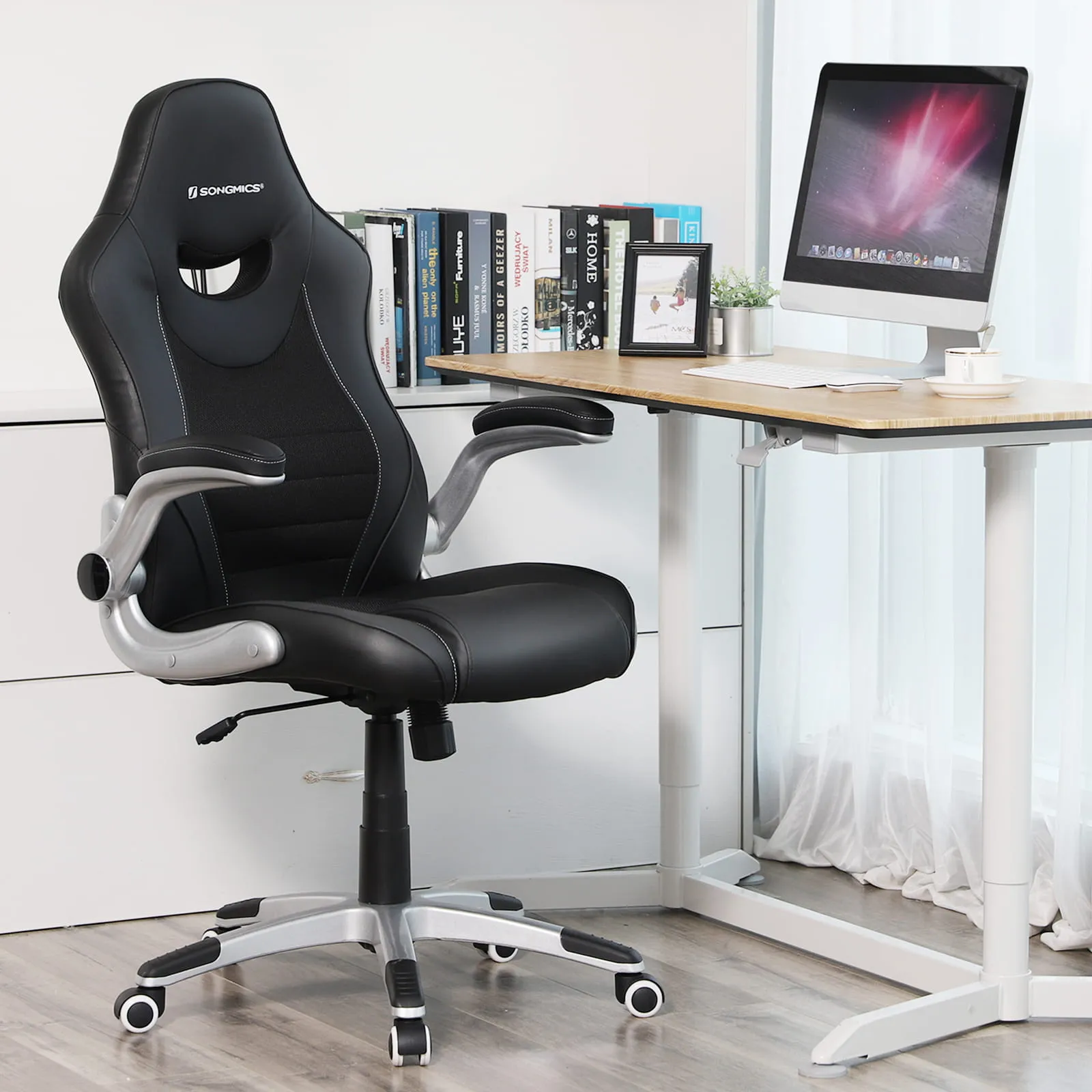 Ergonomischer Buerostuhl Schwarz OBG63BK 3 balduloftaslt Ergonomischer Buerostuhl Schwarz OBGBK