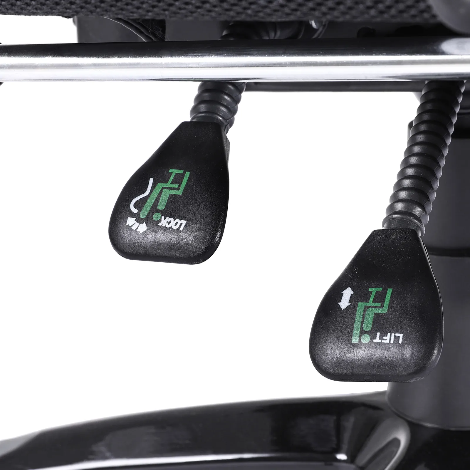 OBG77BU 5 balduloftaslt Žaidimų kėdė su atrama kojoms juoda mėlyna PU oda ergonominė Biuras