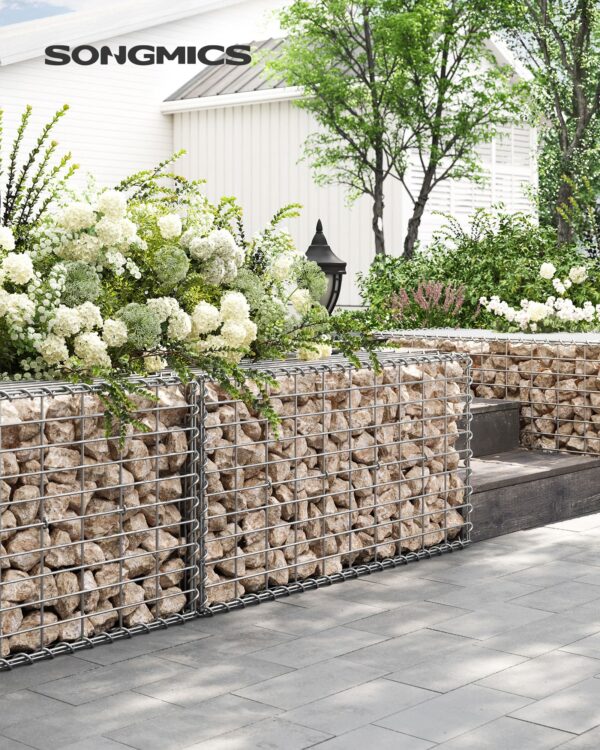 Gabionas 100x50x50cm 4 vnt komplektas 2
