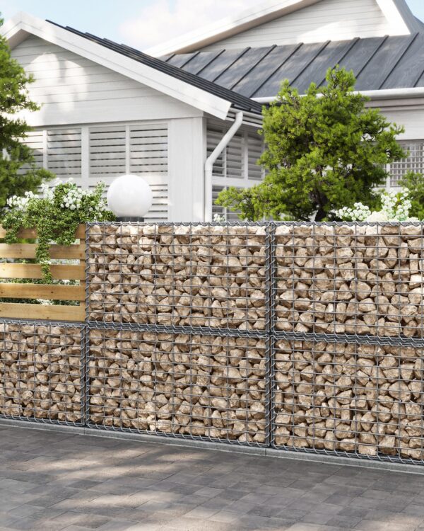 Sodo gabionas 100 x 50 x 30 cm rinkinys 5 vnt 7