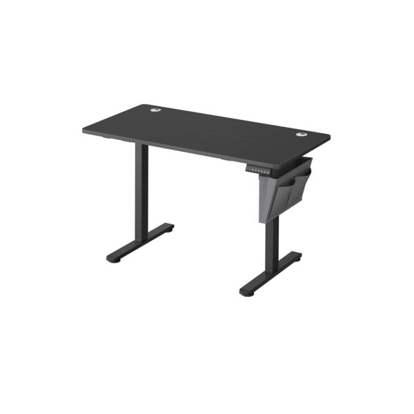 Elektrinis pakeliamas biuro stalas juodas 60x120cm