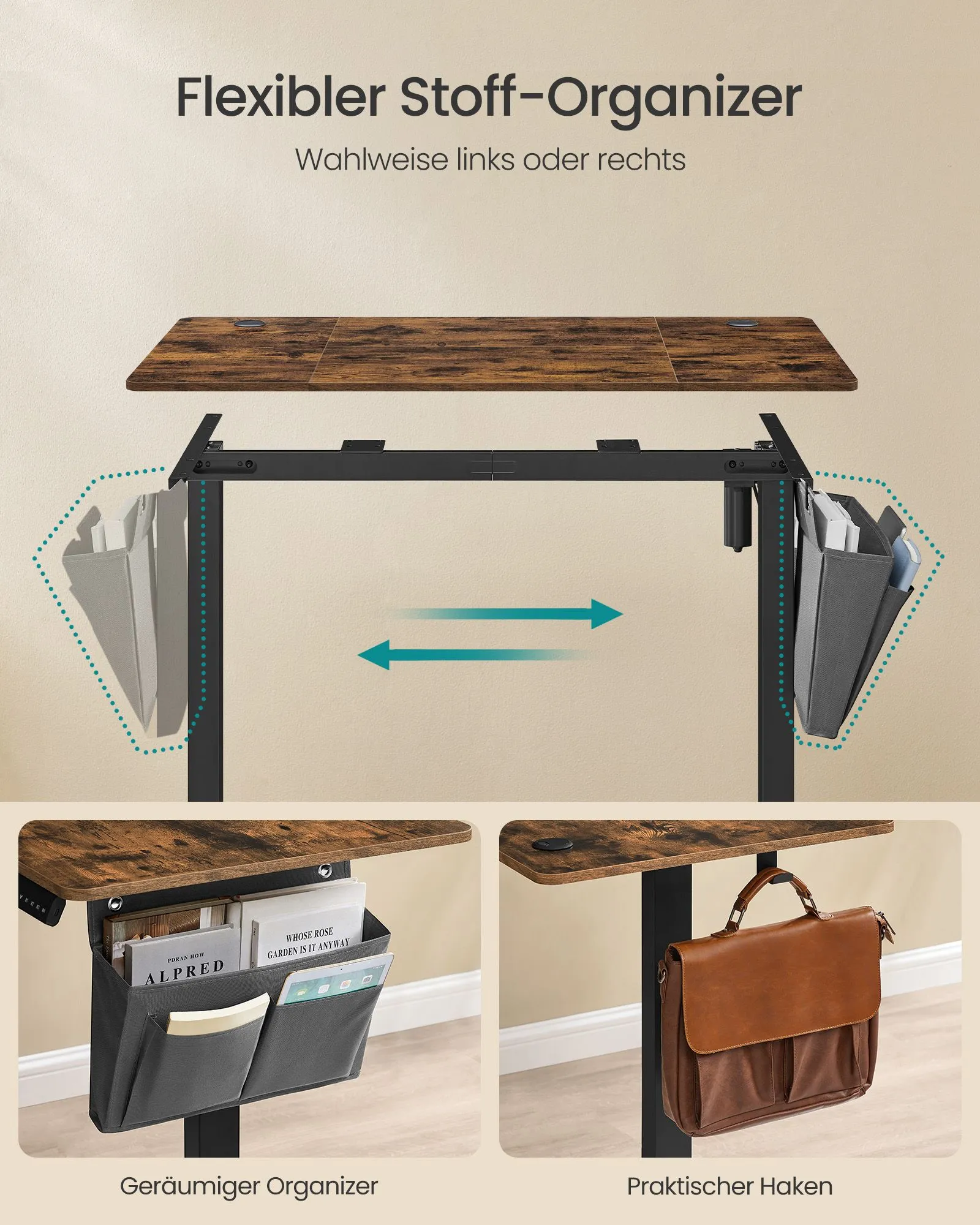 Reguliuojamo aukščio biuro stalas industrinis elektrinis 60x120cm Reguliuojamo aukščio biuro stalas industrinis elektrinis 60x120cm Akcija