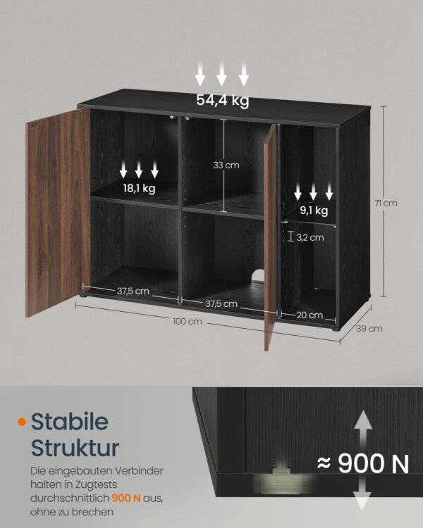 Pastatoma spintelė su RPG apšvietimu 100cm pločio 4