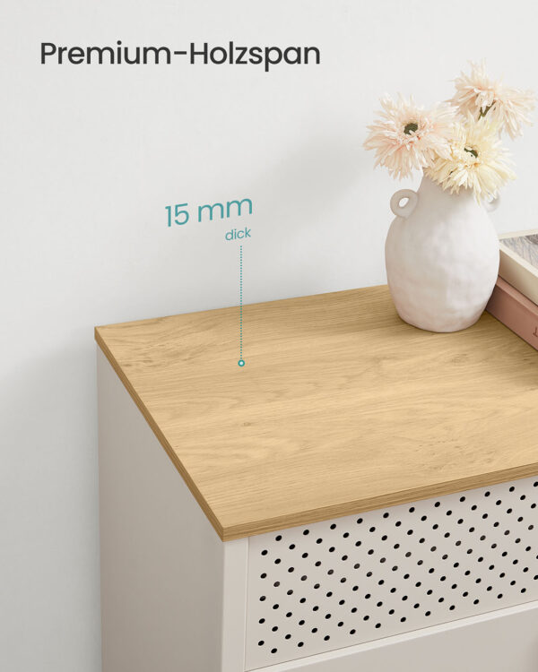 Kreminė plieninė spintelė pastatoma 70cm pločio 5