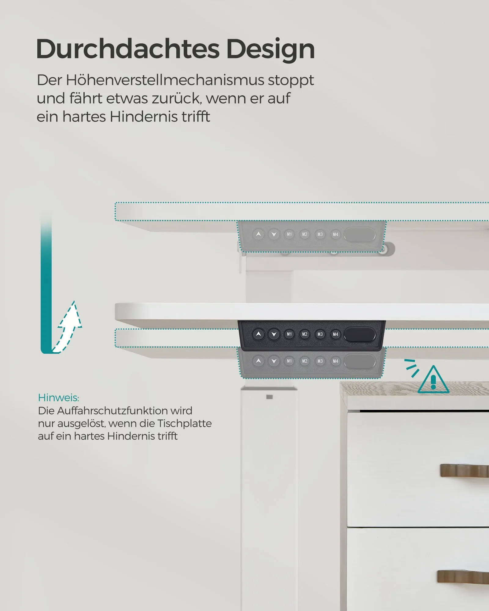 Reguliuojamo aukščio elektrinis rašomasis stalas, baltas-pilkas 60×120 cm Reguliuojamo aukščio elektrinis rašomasis stalas, baltas-pilkas 60×120 cm Akcija