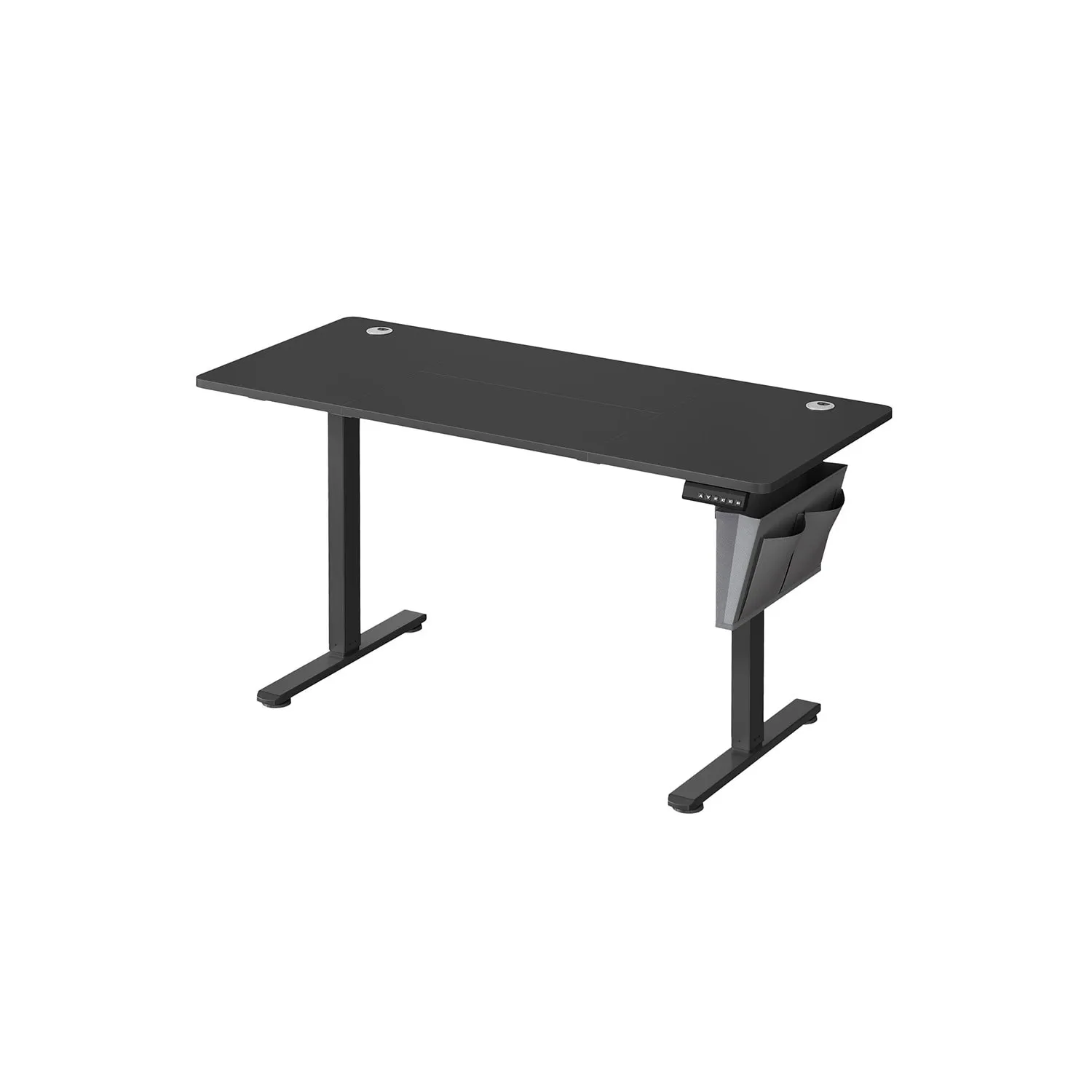 Elektrinis biuro stalas juodas 60x140cm Elektrinis biuro stalas juodas 60x140cm Akcija