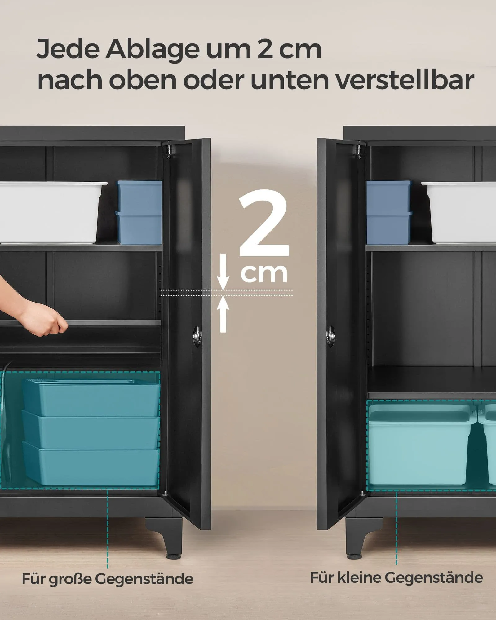 Plieninė juoda spintelė 60cm pločio su užraktu Plieninė juoda spintelė 60cm pločio su užraktu Akcija