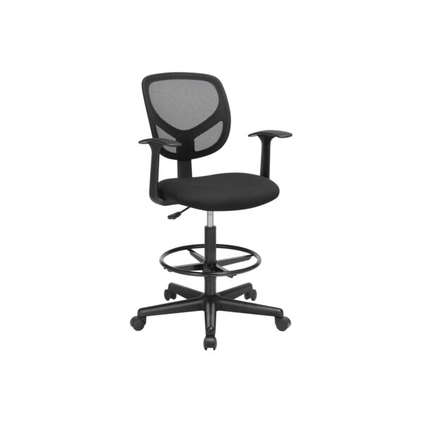 Reguliuojama biuro kėdė su ergonomišku atlošu ir 360° pasukama atrama
