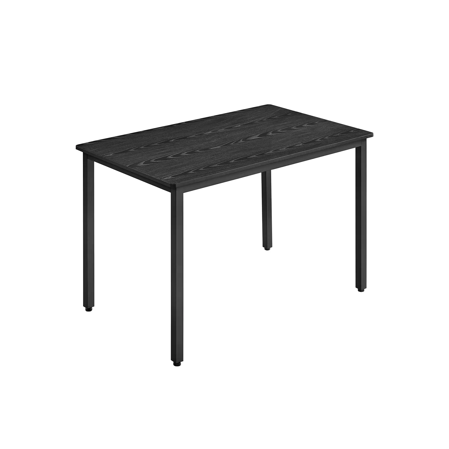 Valgomojo stalas 70 x 110 cm, matinės juodos spalvos Valgomojo stalas 70 x 110 cm, matinės juodos spalvos Stalai