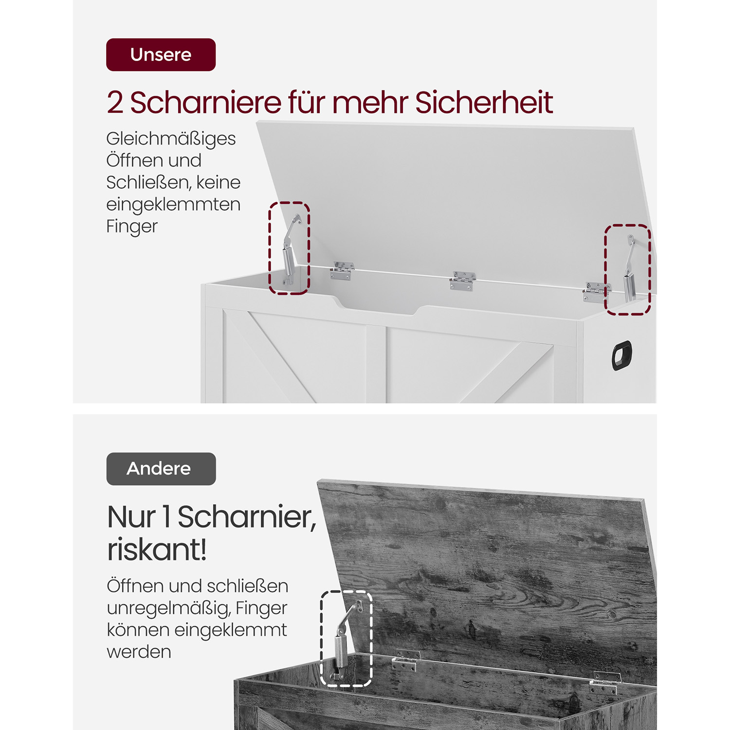 Batų suolas su daiktadėže prieškambariui, matinės baltos spalvos 6 Batų suolas su daiktadėže prieškambariui, matinės baltos spalvos 6