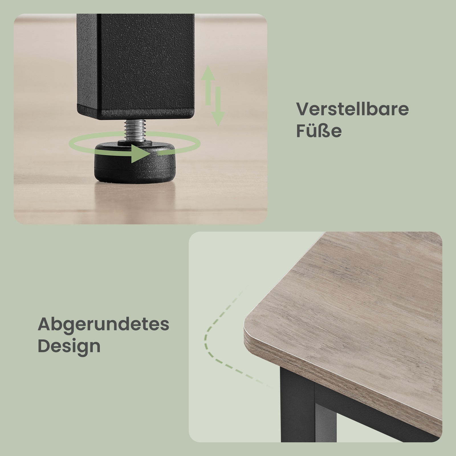 Virtuvinis stalas su juodu plieno rėmu ir šviesiu stalviršiu, 70 × 110 cm 7 Virtuvinis stalas su juodu plieno rėmu ir šviesiu stalviršiu, 70 × 110 cm 7