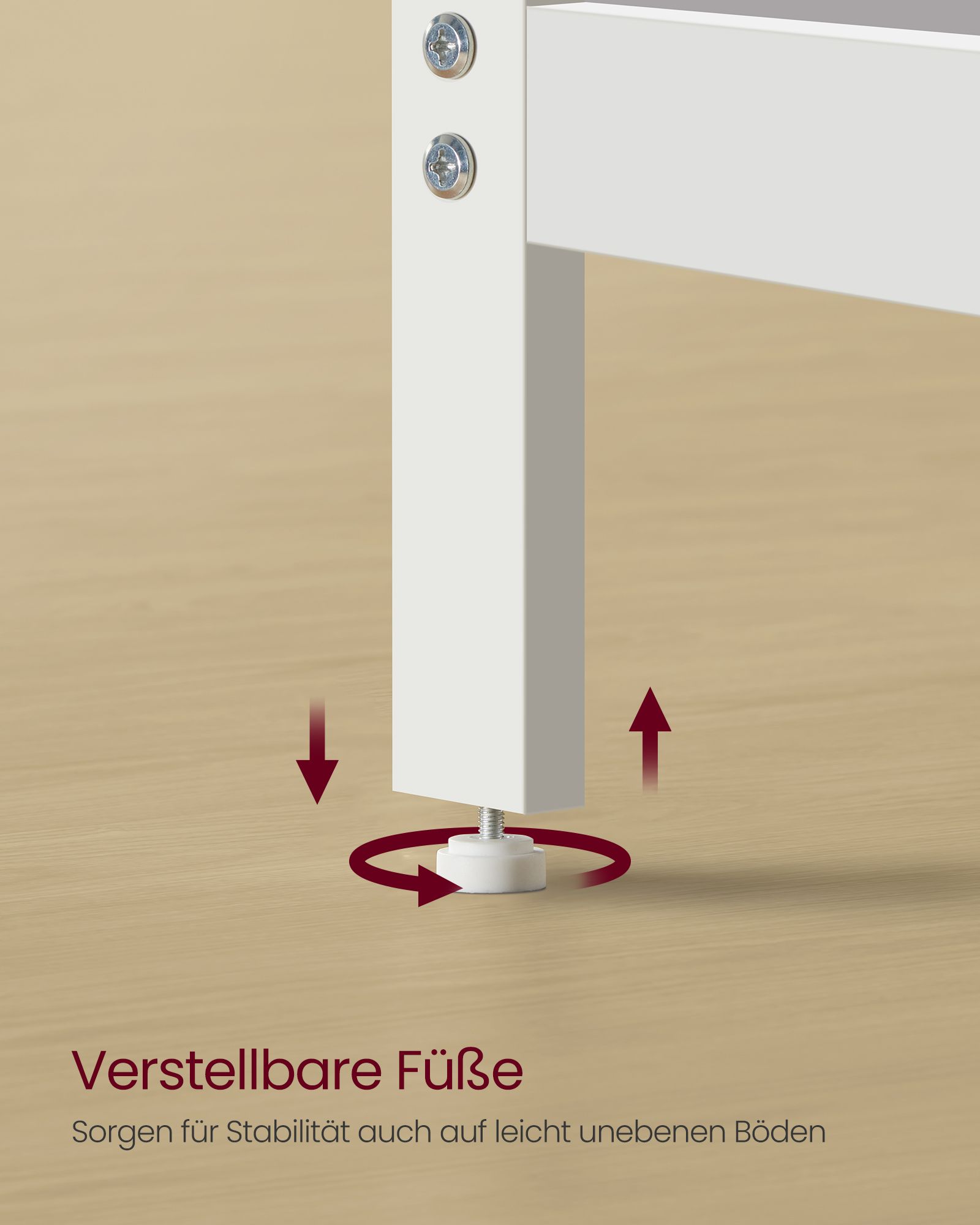 Rašomasis stalas su 2 lentynomis, modernus baltas 5 Rašomasis stalas su 2 lentynomis, modernus baltas 5