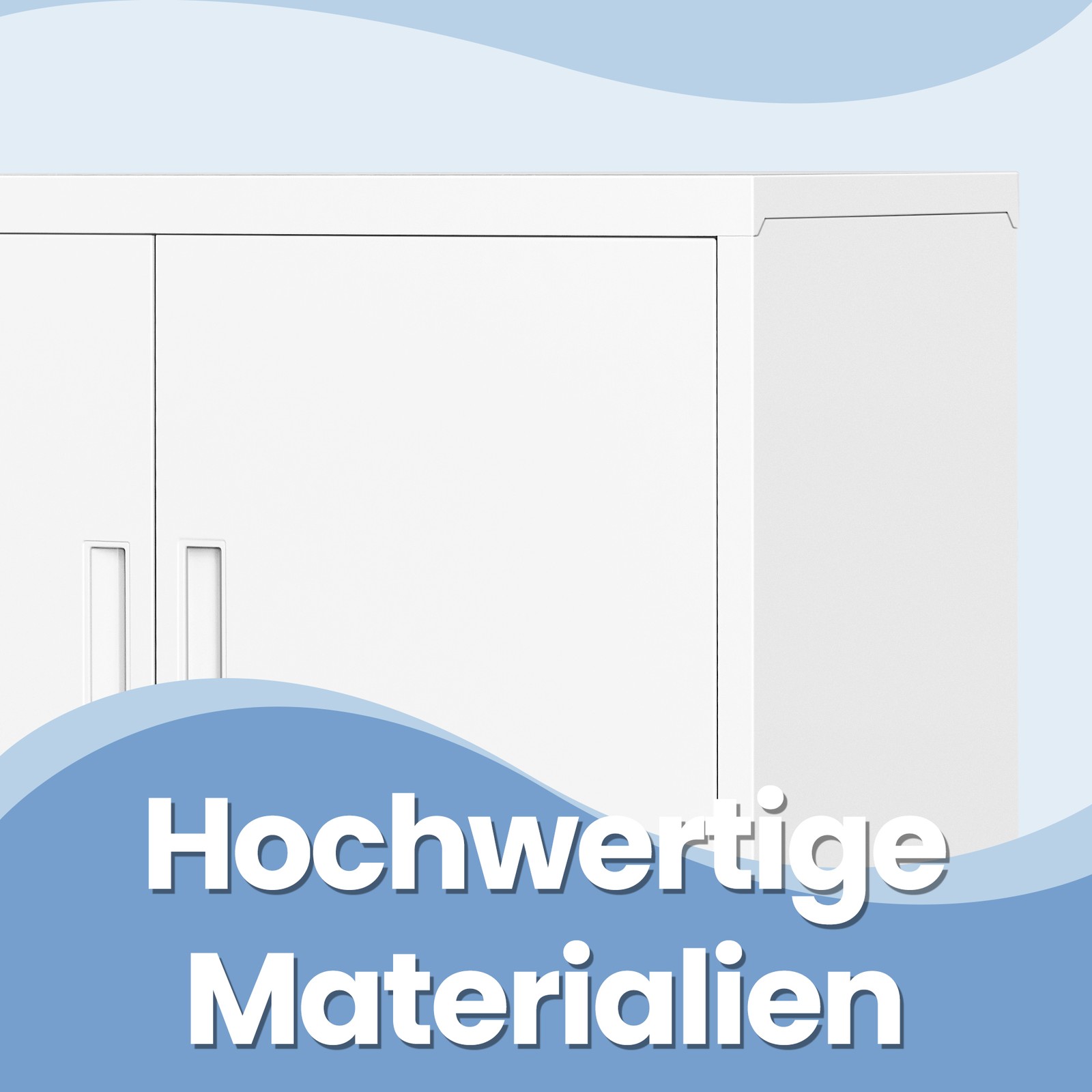 Plieninė pastatoma spintelė su užraktu, balta, 80 x 100 cm 8 Plieninė pastatoma spintelė su užraktu, balta, 80 x 100 cm 8