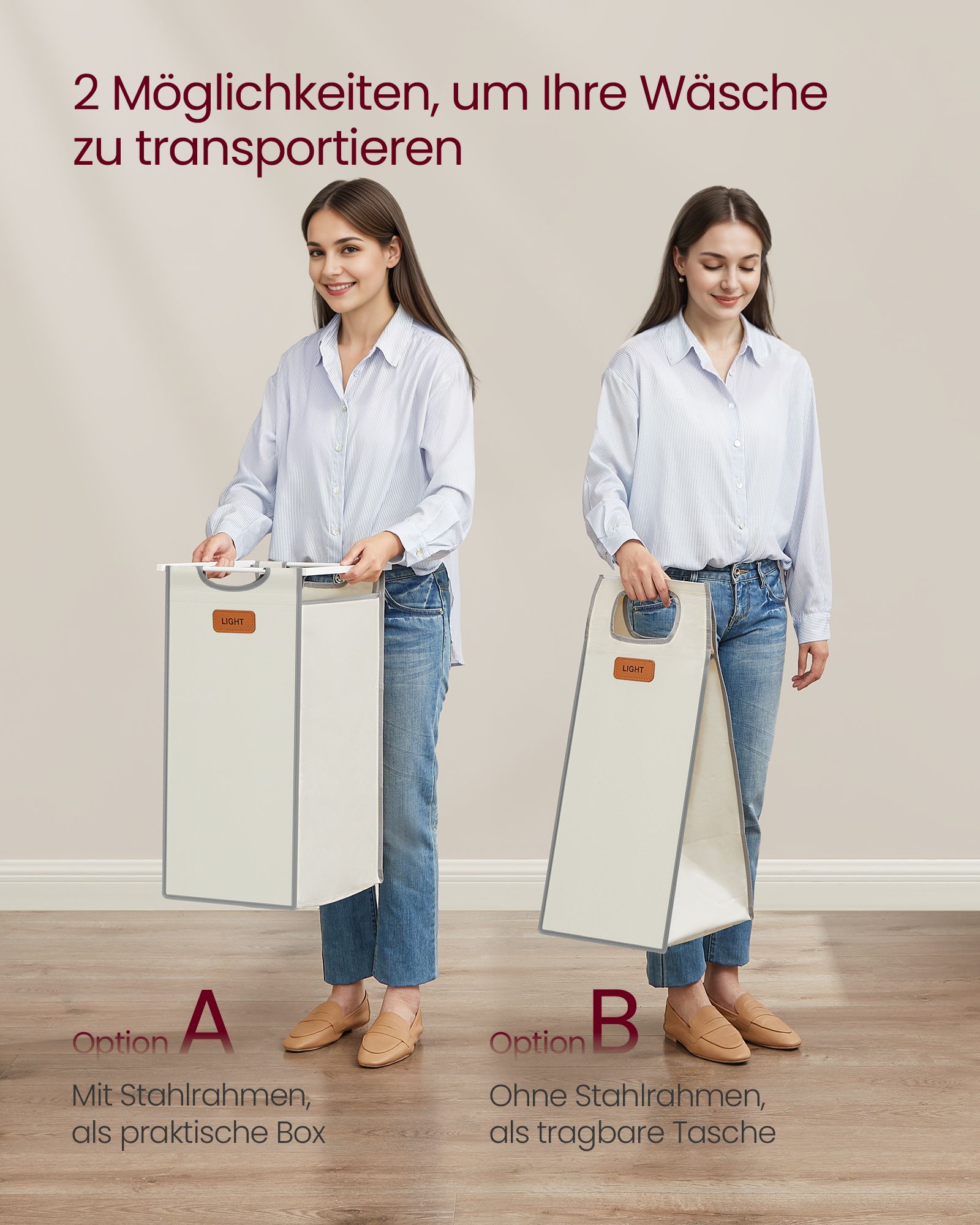 Vonios lentyna su ratukais ir 4 skalbinių krepšiais, kreminės–baltos–pilkos spalvos 7 Vonios lentyna su ratukais ir 4 skalbinių krepšiais, kreminės–baltos–pilkos spalvos 7