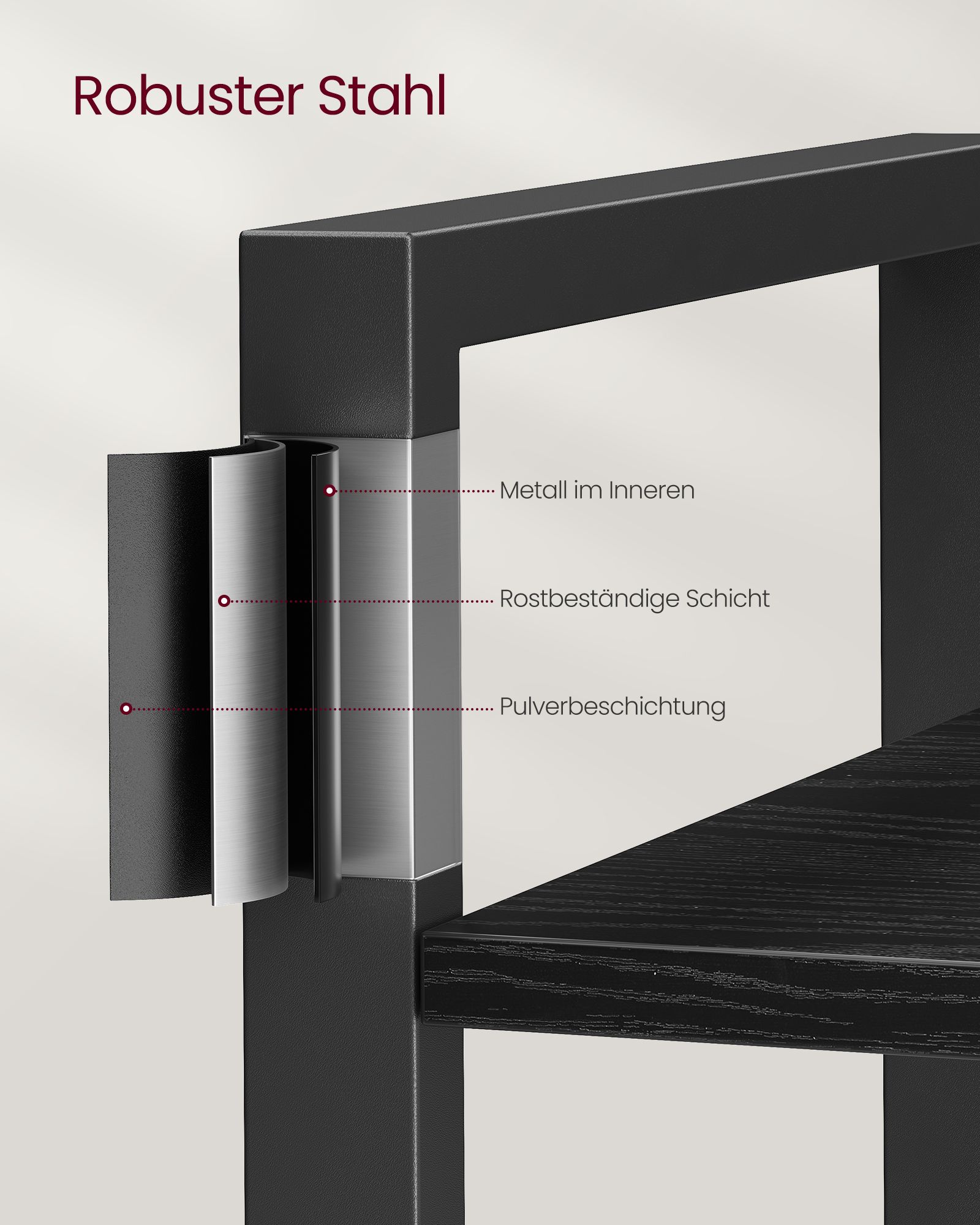 6 pakopų knygų lentyna su plieniniu rėmu, juodos spalvos 5 6 pakopų knygų lentyna su plieniniu rėmu, juodos spalvos 5