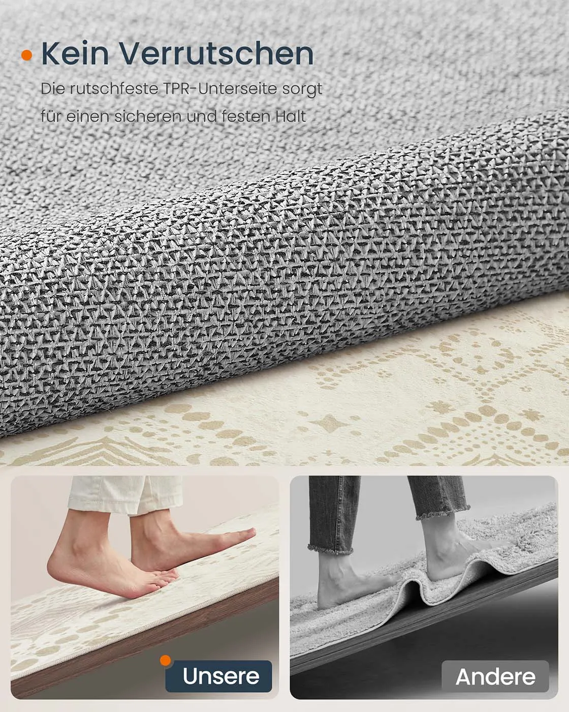 Boho stiliaus kilimas 120 x 170 cm smėlio spalvos Boho stiliaus kilimas 120 x 170 cm smėlio spalvos Akcija