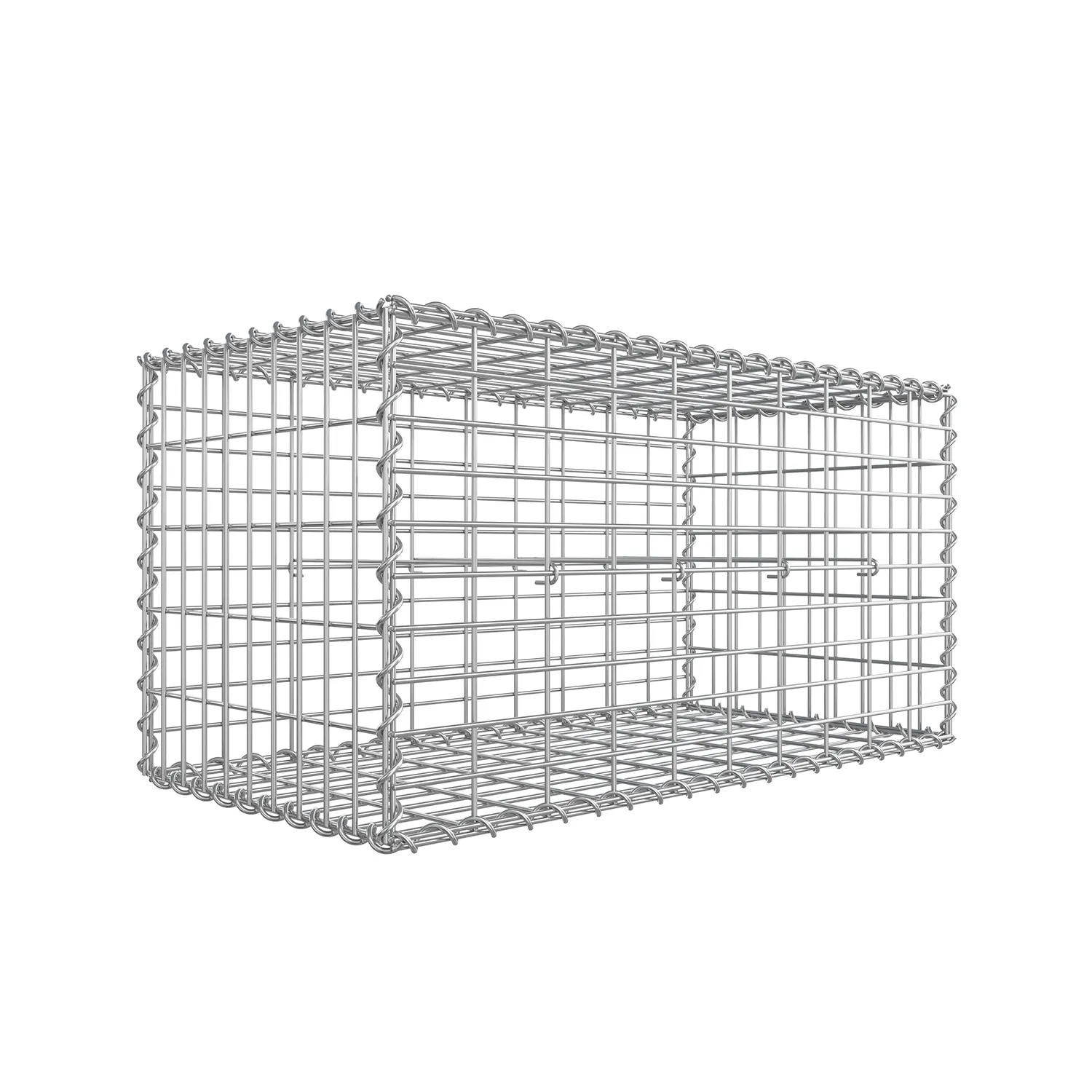Plieninio tinklo gabionas 100 x 50 x 50 cm Plieninio tinklo gabionas 100 x 50 x 50 cm Akcija