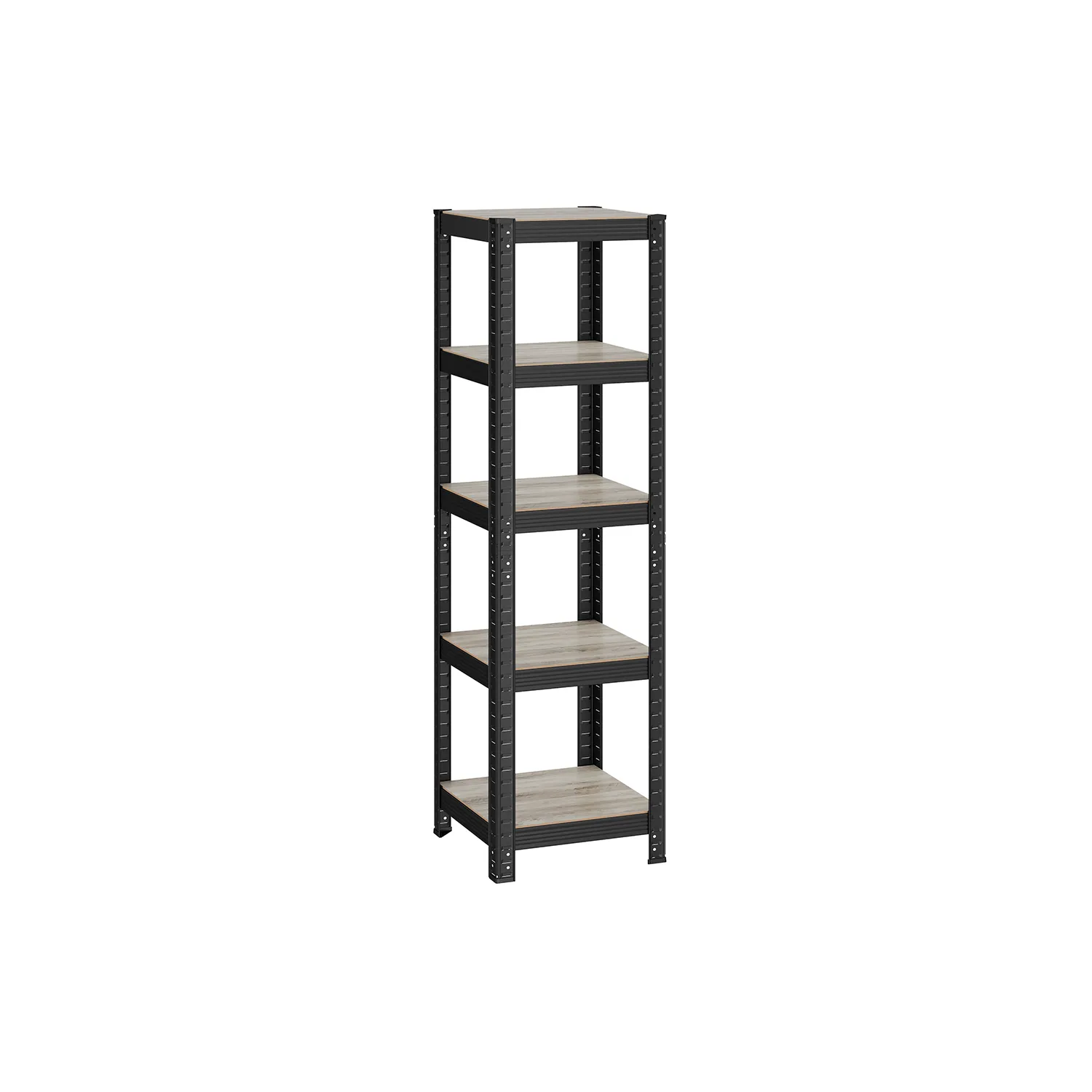 Pastatoma kompaktiška lentyna rudos-juodos spalvos industrinė 37 x 150 cm Pastatoma kompaktiška lentyna rudos-juodos spalvos industrinė 37 x 150 cm Akcija
