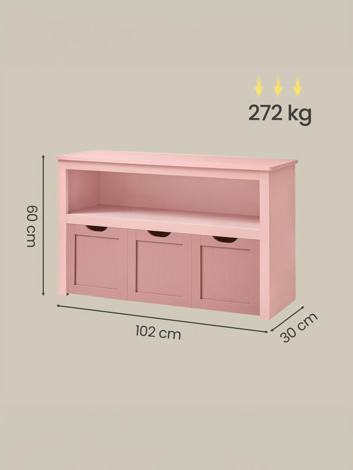Vaikiška lentyna rožinė 102 cm Vaikiška lentyna rožinė 102 cm Akcija