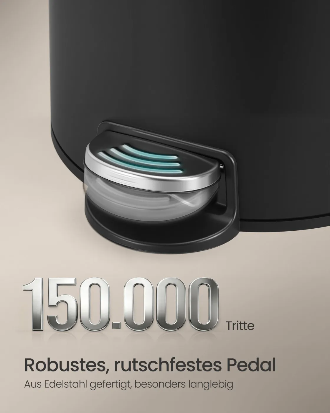 Juoda 30L šiukšliadėžė su pedalu ir 15 maišelių Juoda 30L šiukšliadėžė su pedalu ir 15 maišelių Šiukšliadėžės