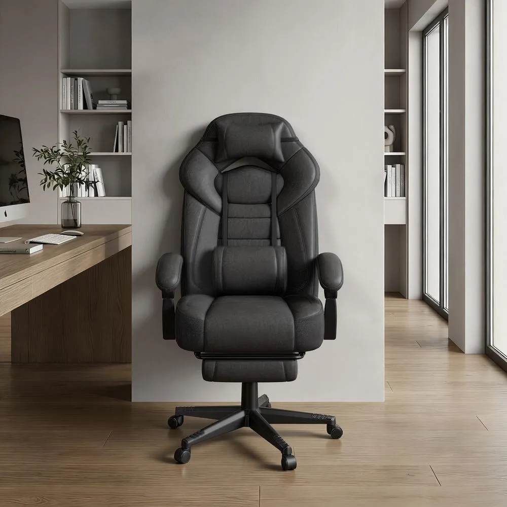 Ergonomiška biuro kėdė su pakoja ir žaidimų funkcija Ergonomiška biuro kėdė su pakoja ir žaidimų funkcija Akcija