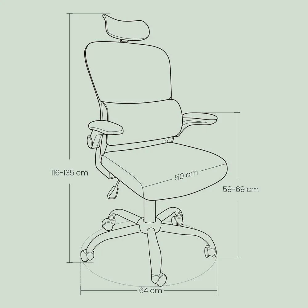 Juoda ergonominė biuro kėdė su tinkliniu atlošu Juoda ergonominė biuro kėdė su tinkliniu atlošu Biuras